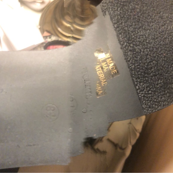 Women’s Hotkiss over the knee boots size 8.5, black faux suede/nylon 21” tall - Picture 8 of 10